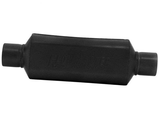 Flowmaster Super HP-2 Muffler, 2.25" In/Out, 4"H x 5"W x 12"L Body, 409S