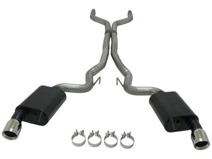 Flowmaster 2015-2016 Ford Mustang GT, 5.0L, V8, Cat-back, 3.00" Mandrel Bent Tubi