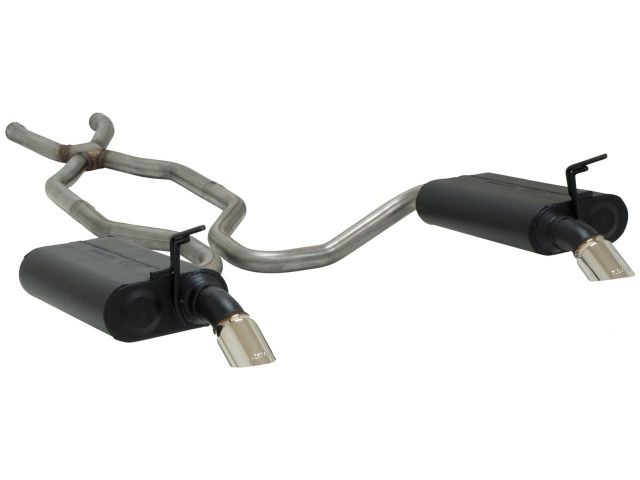 Flowmaster 1974-1979 Chevrolet Corvette, 5.7L, X Member-back, Delta Flow Mufflers