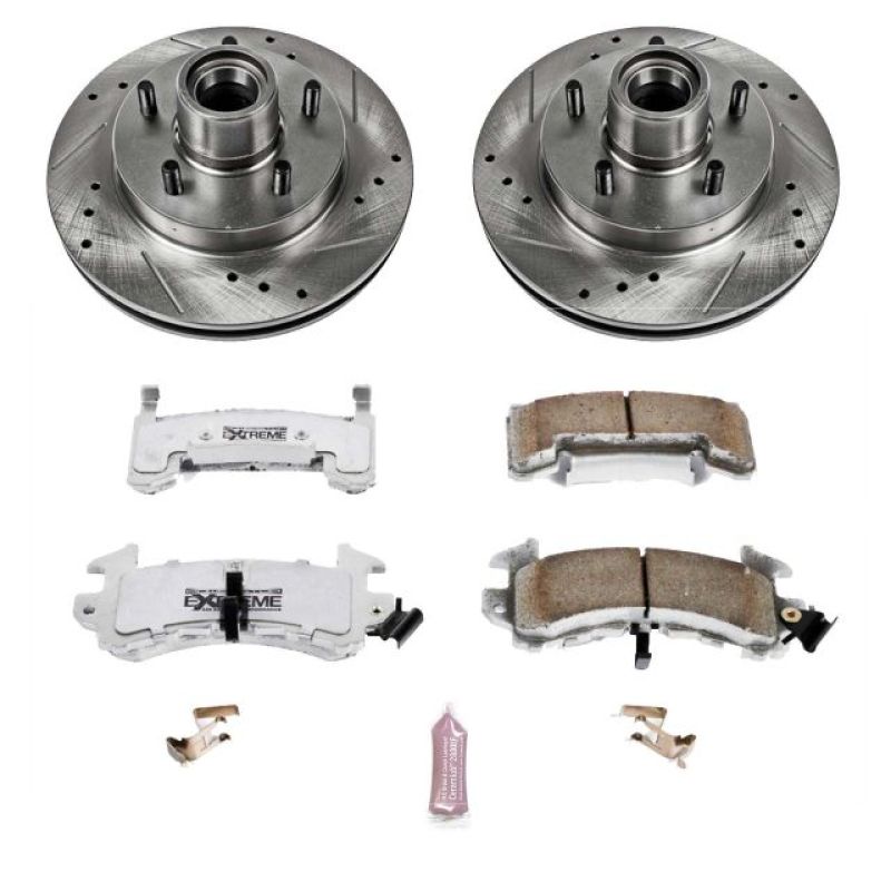 PowerStop PSB Z26 Street Warrior Kit Brakes, Rotors & Pads Brake Kits - Performance D&S main image