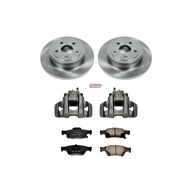 PowerStop PSB Autospecialty Kit w/Cals Brakes, Rotors & Pads Brake Kits - OE main image