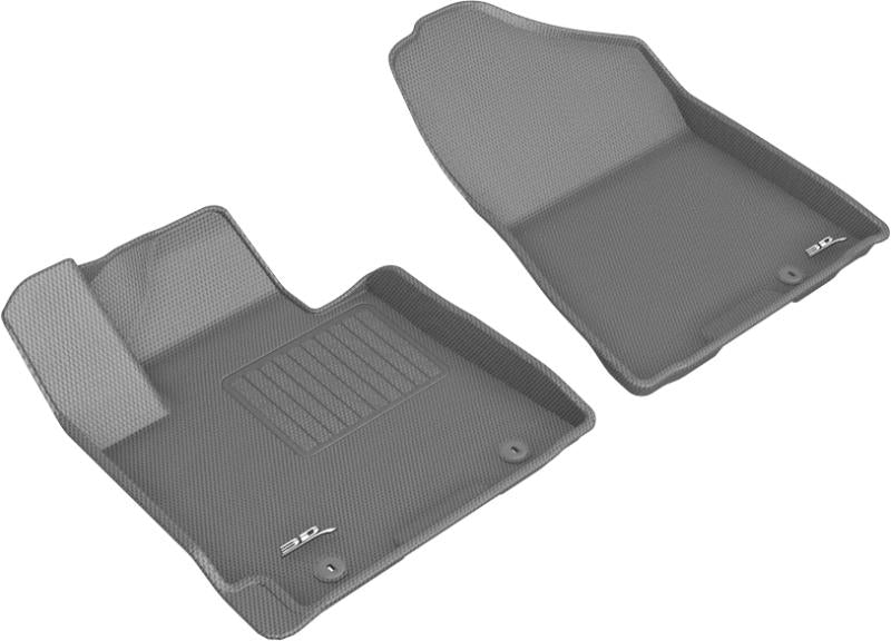 3D MAXpider 2019-2020 Hyundai Tucson Kagu 1st Row Floormat - Gray L1HY09811501 Main Image