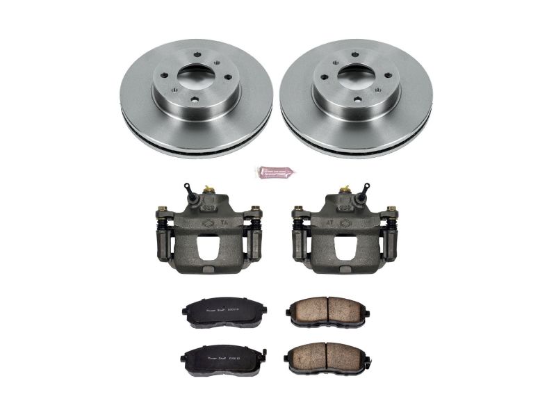 PowerStop PSB Autospecialty Kit w/Cals Brakes, Rotors & Pads Brake Kits - OE main image