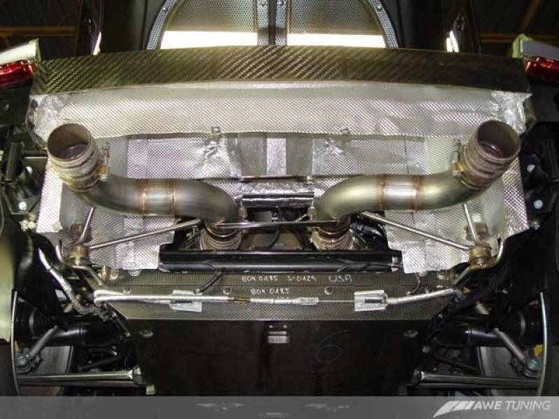 AWE Tuning Porsche Carrera GT Performance Straight Pipe Kit 3010-11034 Main Image