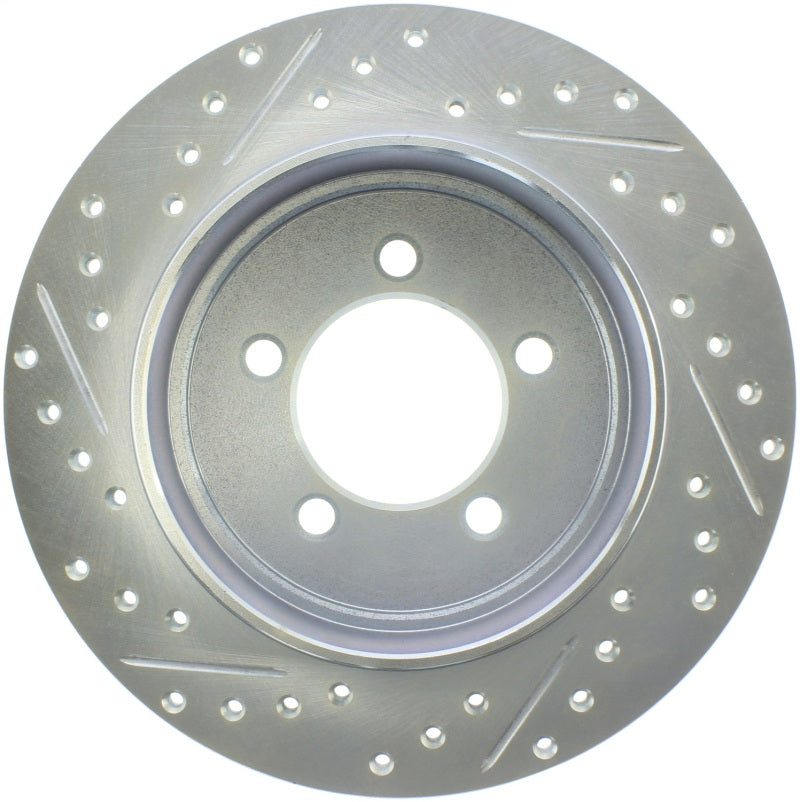 StopTech Select Sport Drilled & Slotted Rotor - Rear Left 227.65090L