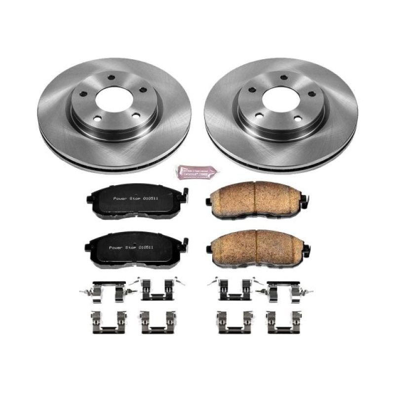 PowerStop PSB Autospecialty Kit Brakes, Rotors & Pads Brake Kits - OE main image