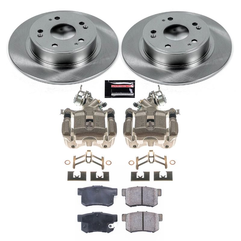 PowerStop PSB Autospecialty Kit w/Cals Brakes, Rotors & Pads Brake Kits - OE main image