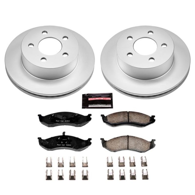 PowerStop PSB Z17 Evolution Coated Kit Brakes, Rotors & Pads Brake Kits - Performance Blank main image