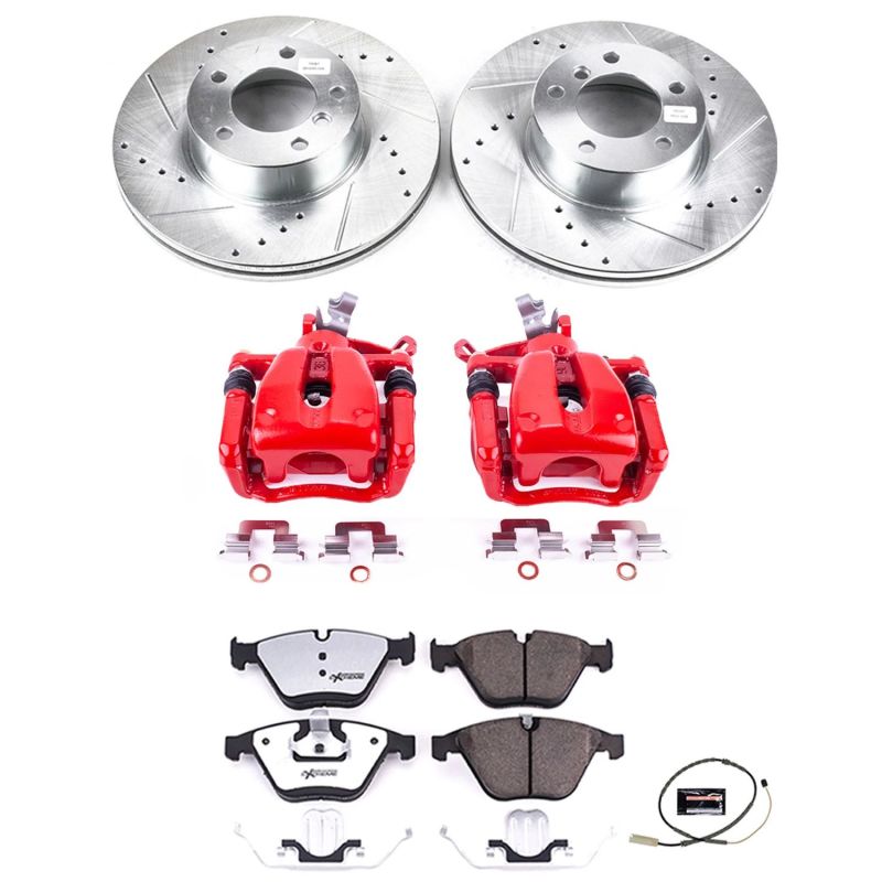 PowerStop PSB Z26 Street Kit w/Cals Brakes, Rotors & Pads Brake Kits - Performance D&S main image