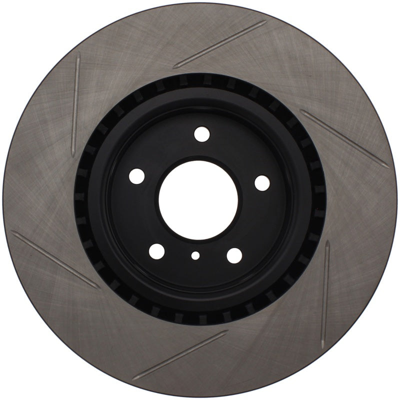 StopTech Sport Slotted Brake Rotor; Front Left