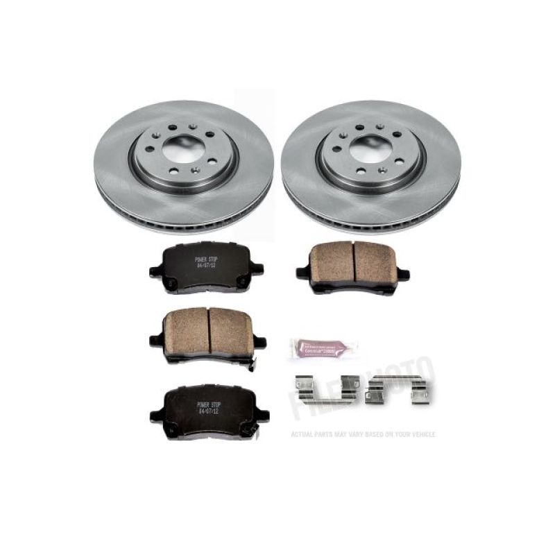 PowerStop PSB Autospecialty Kit Brakes, Rotors & Pads Brake Kits - OE main image