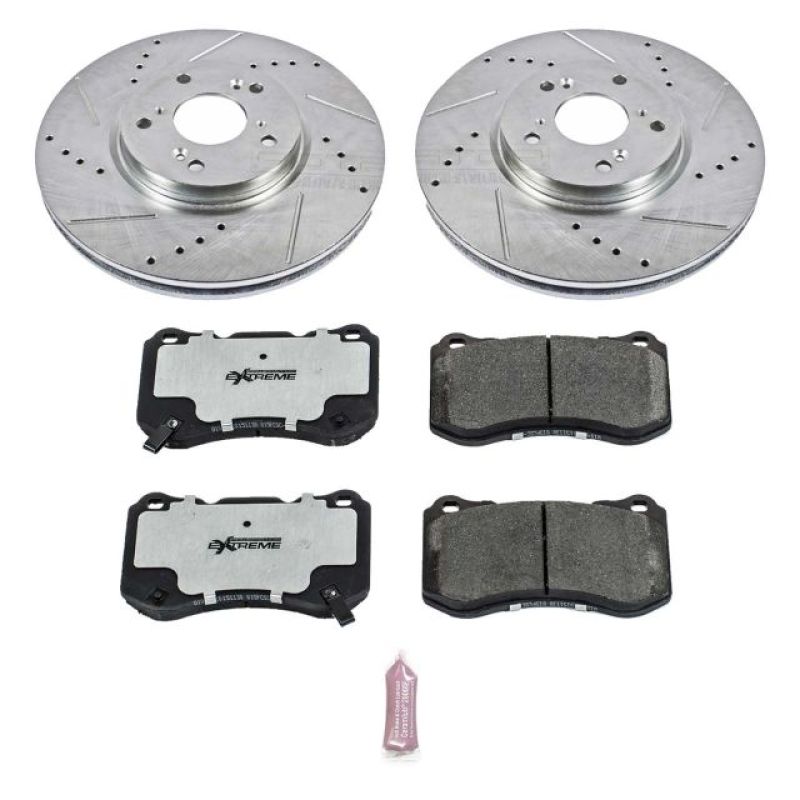 PowerStop PSB Z26 Street Warrior Kit Brakes, Rotors & Pads Brake Kits - Performance D&S main image