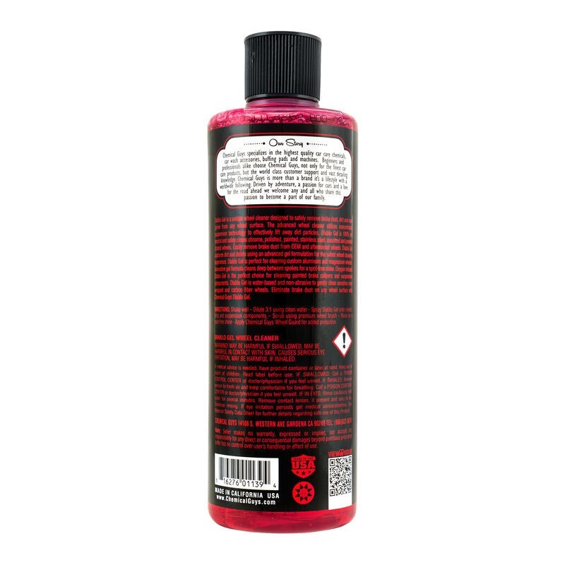 Chemical Guys Diablo Gel Wheel & Rim Cleaner - 16oz (P6) CLD_997_16