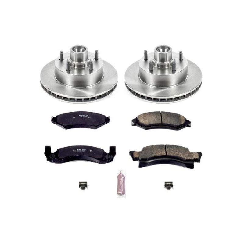 PowerStop PSB Autospecialty Kit Brakes, Rotors & Pads Brake Kits - OE main image