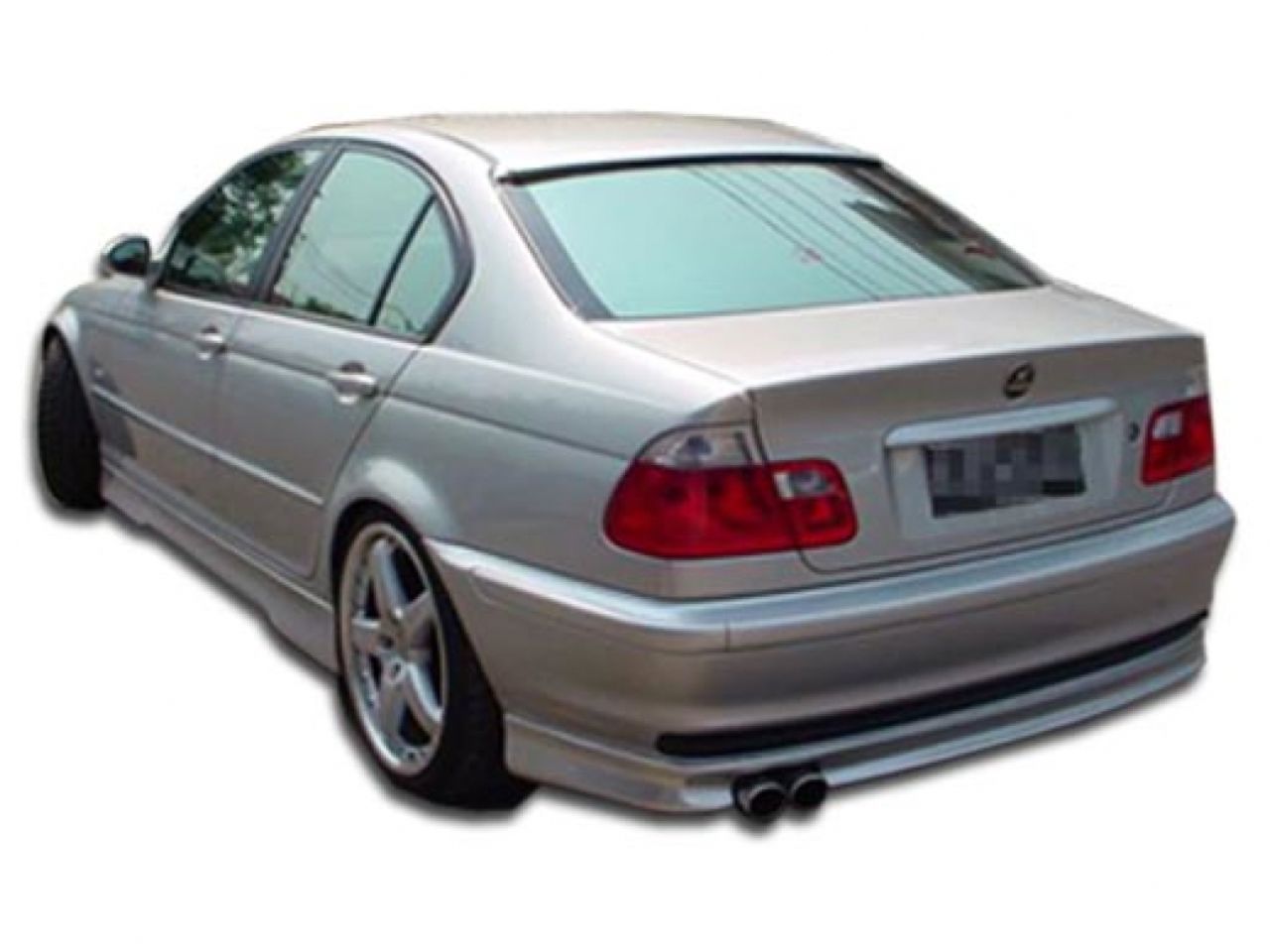 Extreme Dimensions 1999-2001 BMW 3 Series E46 4DR Duraflex Type H Rear Lip Under Spoiler