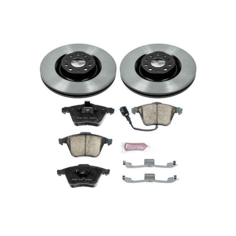 PowerStop PSB Autospecialty Kit Brakes, Rotors & Pads Brake Kits - OE main image