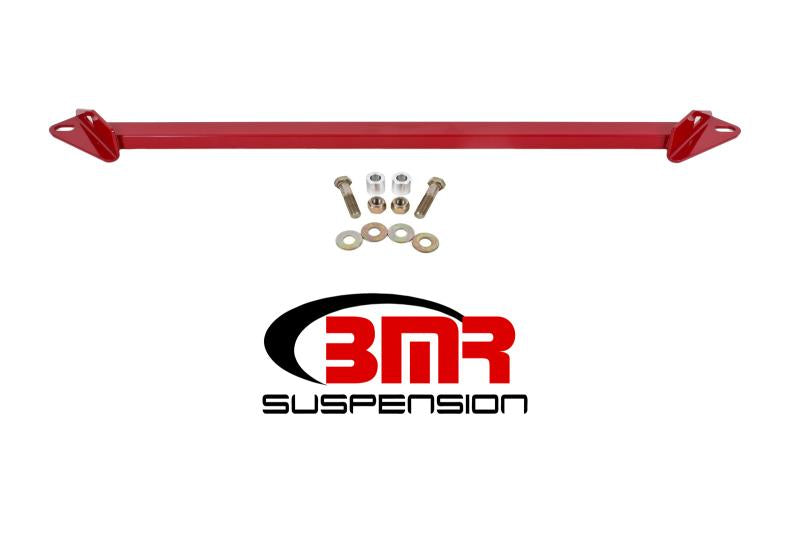 BMR 15-17 S550 Mustang Front 2-Point Subframe Chassis Brace - Red CB007R Main Image