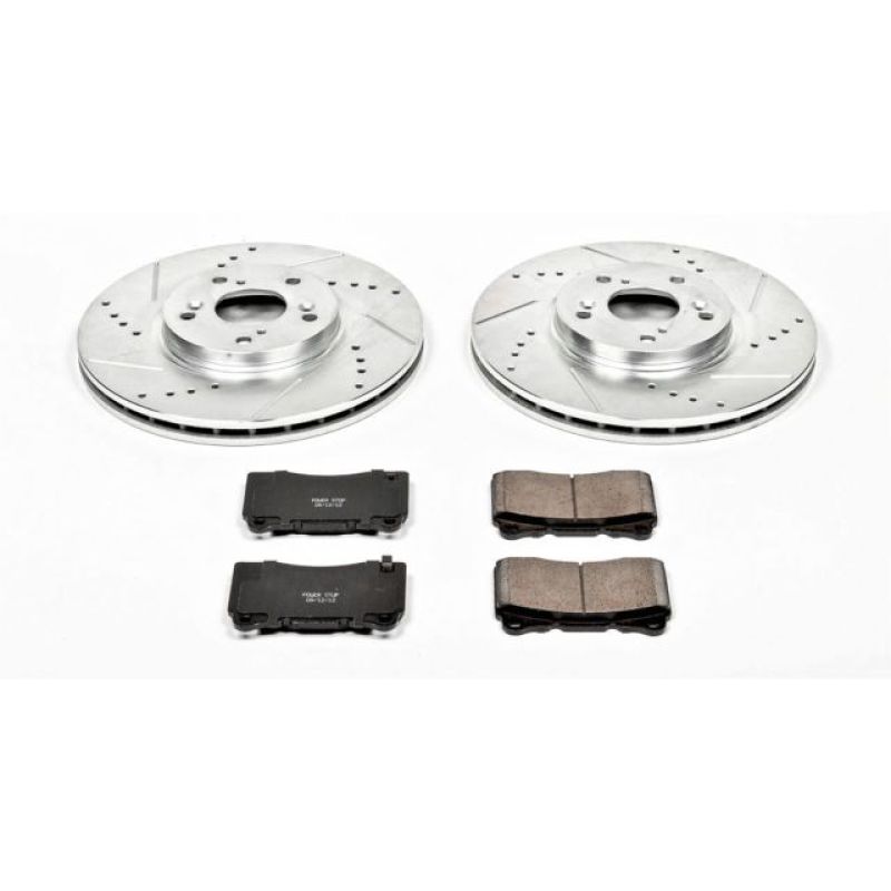 PowerStop PSB Z23 Evolution Kit Brakes, Rotors & Pads Brake Kits - Performance D&S main image