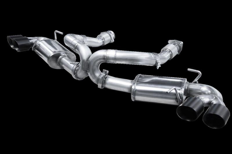 ARH 2020+ Chevy Corvette C8 3in Catback Exhaust System w/ Black Tips 150389