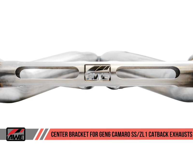 AWE Tuning 16-19 Chevy Camaro SS Resonated Axle Back to Cat Back Conversion Kit 3815-11038 Main Image