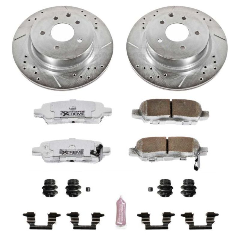 PowerStop PSB Z26 Street Warrior Kit Brakes, Rotors & Pads Brake Kits - Performance D&S main image