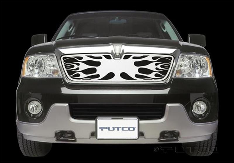 Putco 03-06 Lincoln Navigator Flaming Inferno Stainless Steel Grille 89117 Main Image