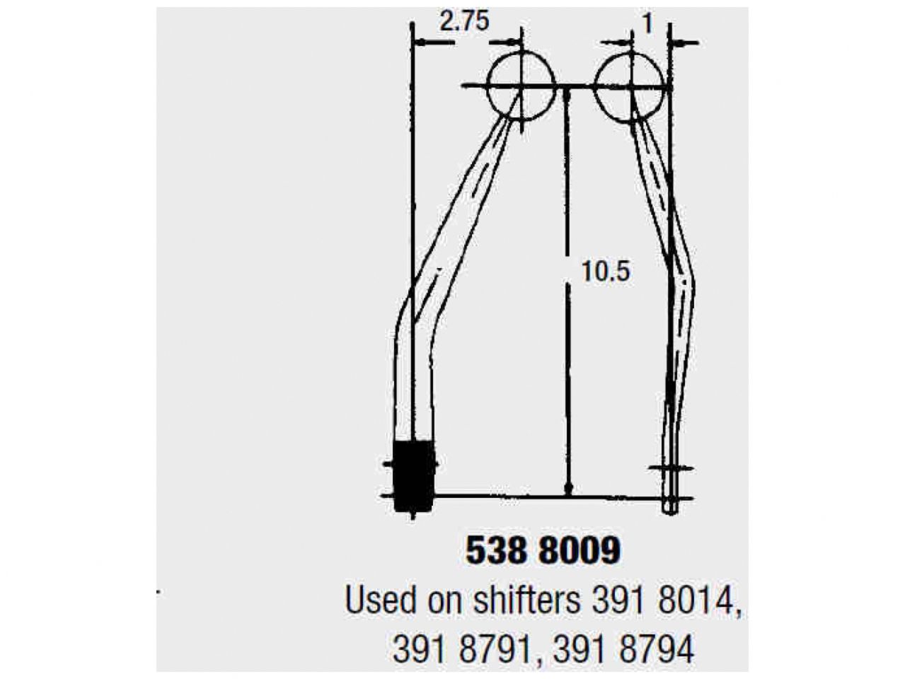 Hurst Shifters Manual Shifter, Competition Plus Fits 1974 to 1981 Chevrolet Camaro