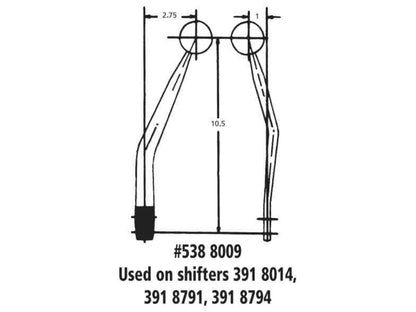 Hurst Shifters Manual Shifter, Competition Plus Fits 1974 to 1981 Chevrolet Camaro