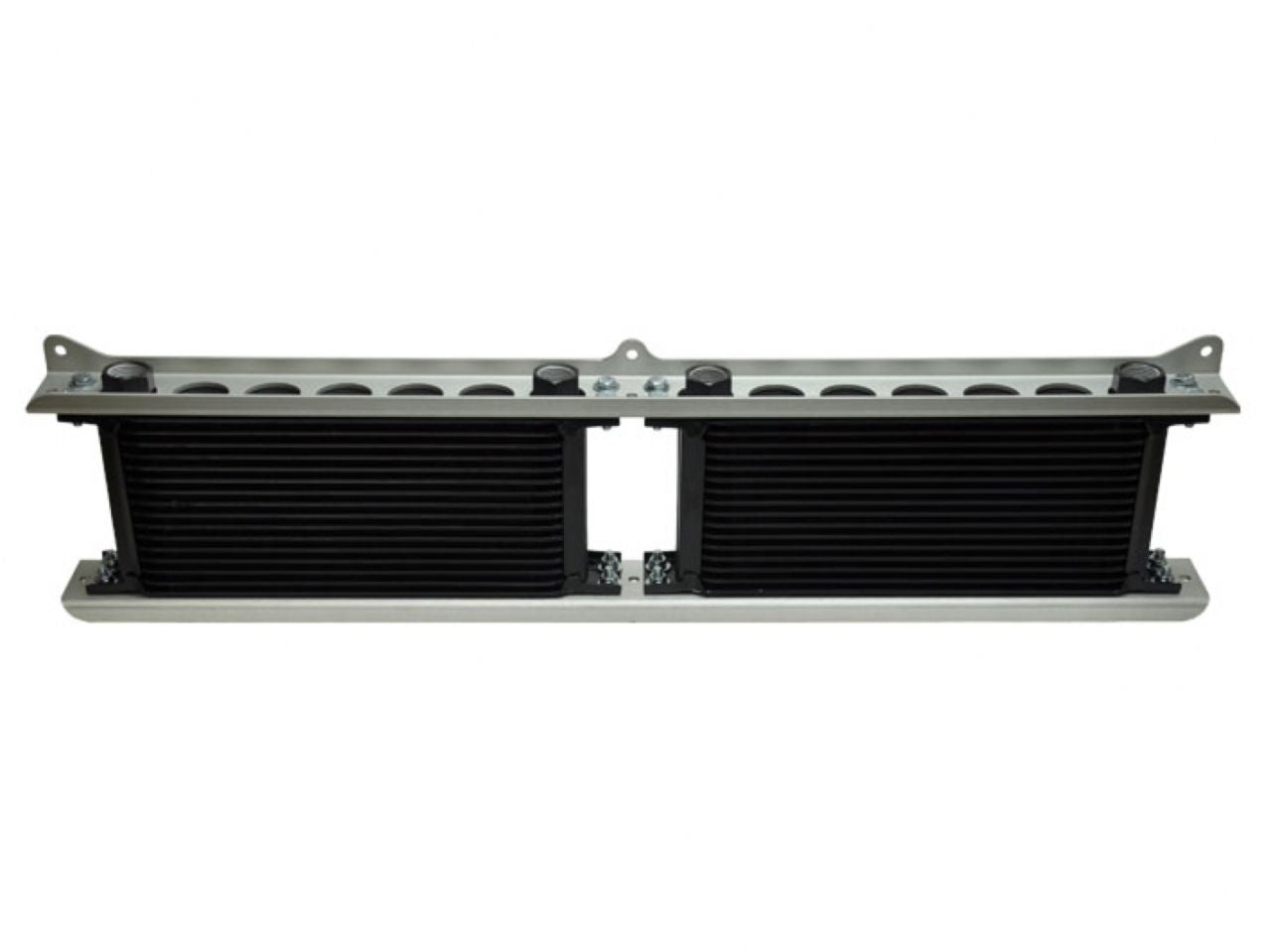 Derale Alum. Dual Stack Plate Cooler Brackets (2)