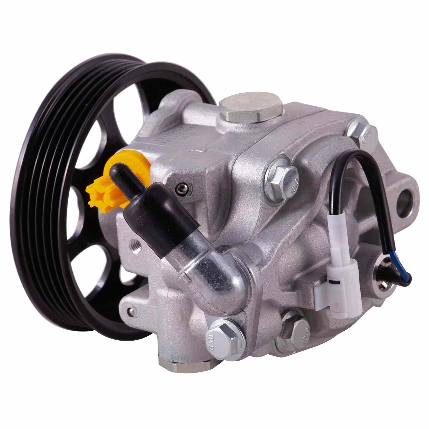 pwr new power steering pump with pulley and reservoir  frsport 60-5290p