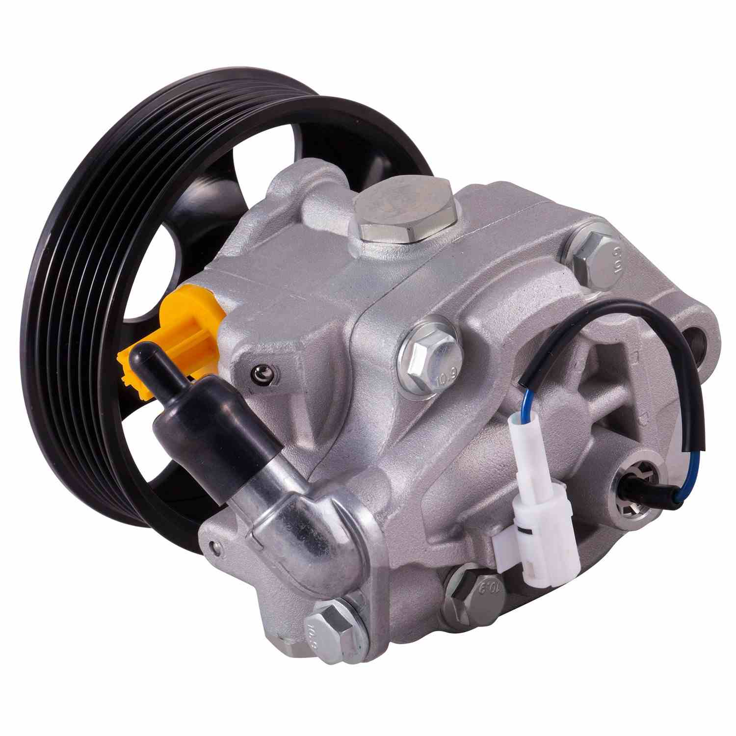 pwr new power steering pump with pulley and reservoir  frsport 60-5746p