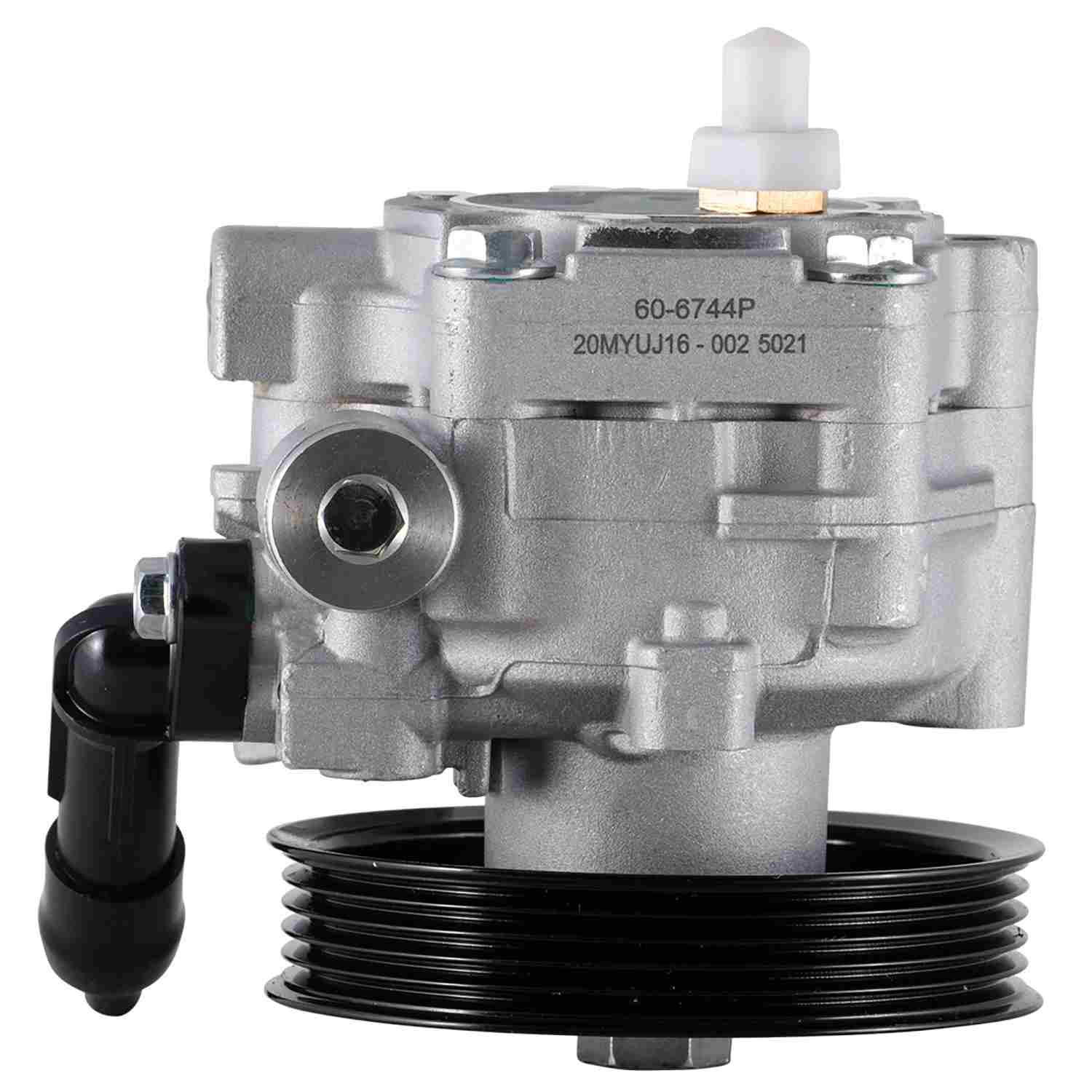 pwr new power steering pump with pulley  frsport 60-6744p