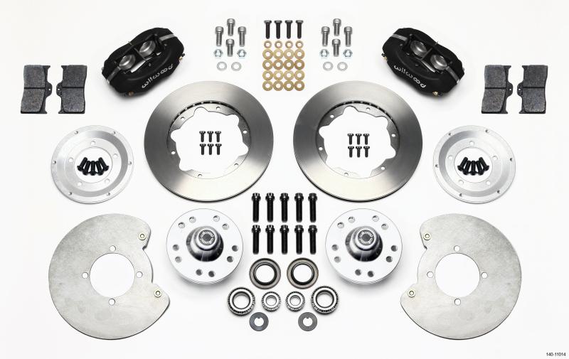 Wilwood Forged Dynalite Front Kit 11.00in 37-48 Ford Psgr. 360 Plate Mount 140-11014 Main Image