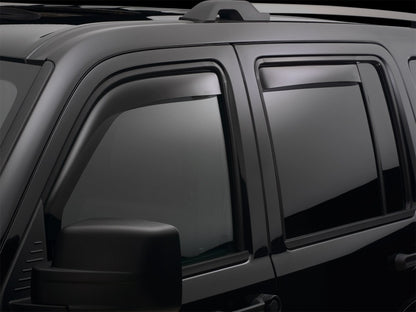 WeatherTech 14+ Chevrolet Silverado 1500 Front and Rear Side Window Deflectors