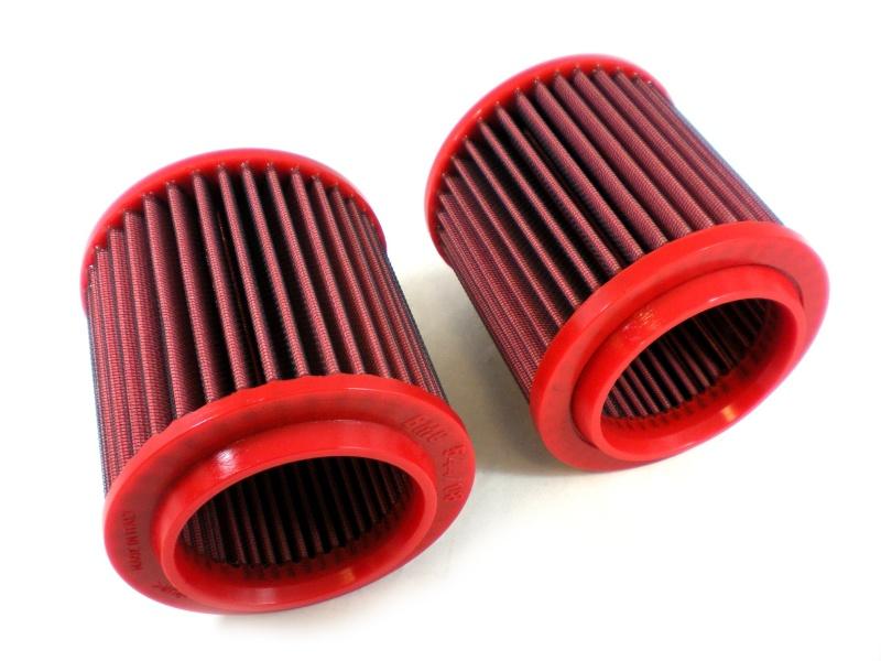 BMC 04-10 Audi A8 (4E) 6.0 W12 Replacement Cylindrical Air Filters (Full Kit) FB544/08 Main Image