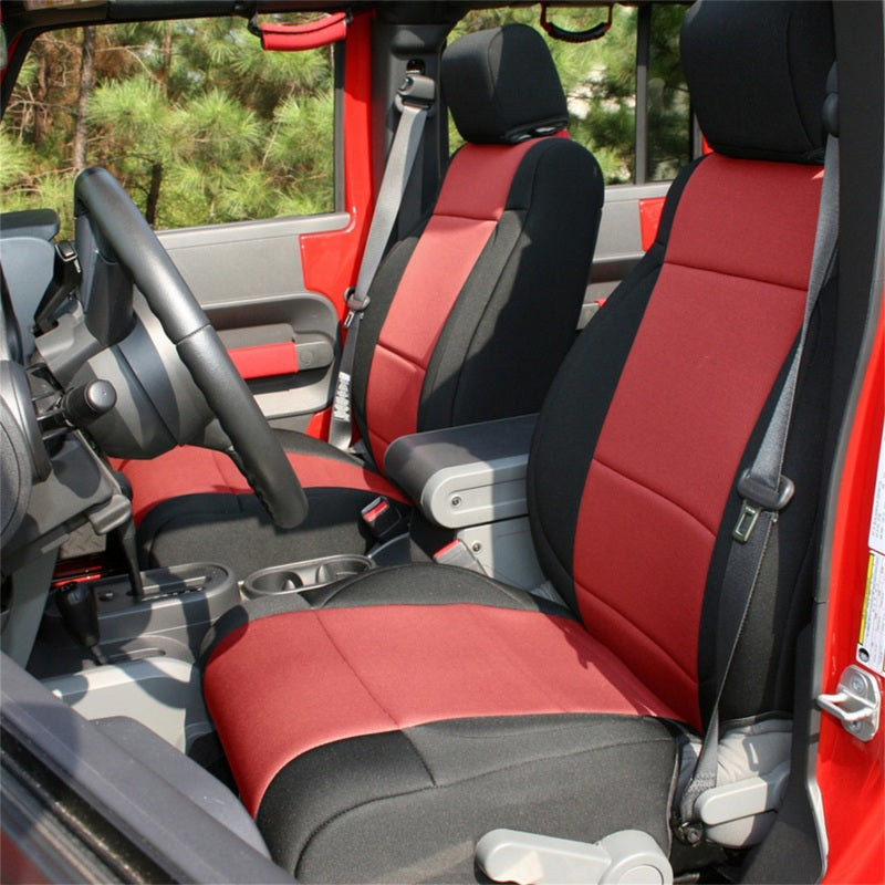 Rugged Ridge RUG Seat Cover Kit- Front/Rear Body Armor & Protection Seat Covers main image