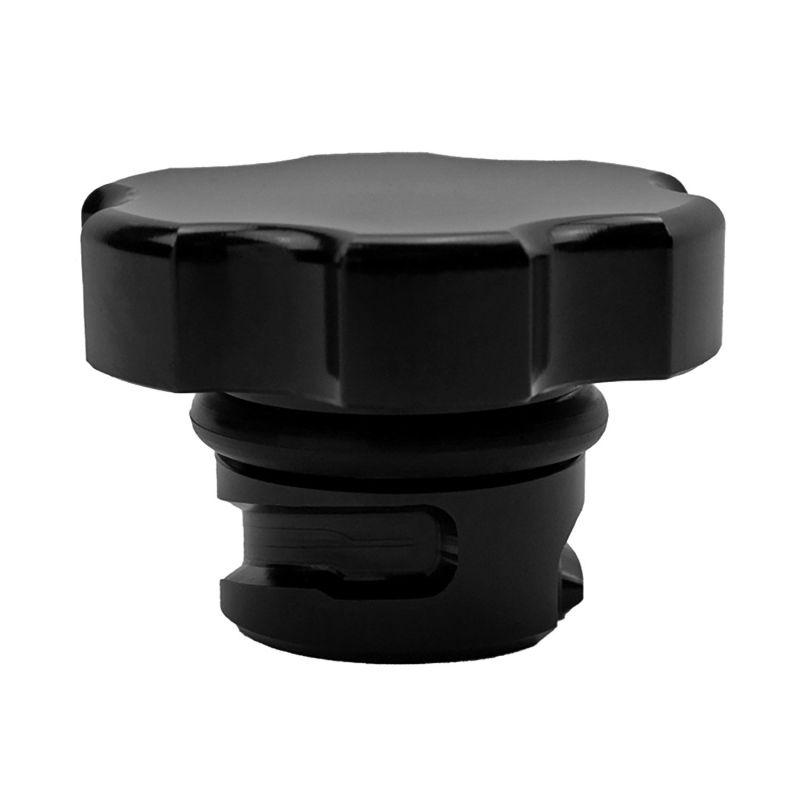 Wehrli 2001+ GM Duramax LB7/LLY/LBZ/LMM/LML/L5P Billet Oil Fill Cap - Black Anodized WCF100443