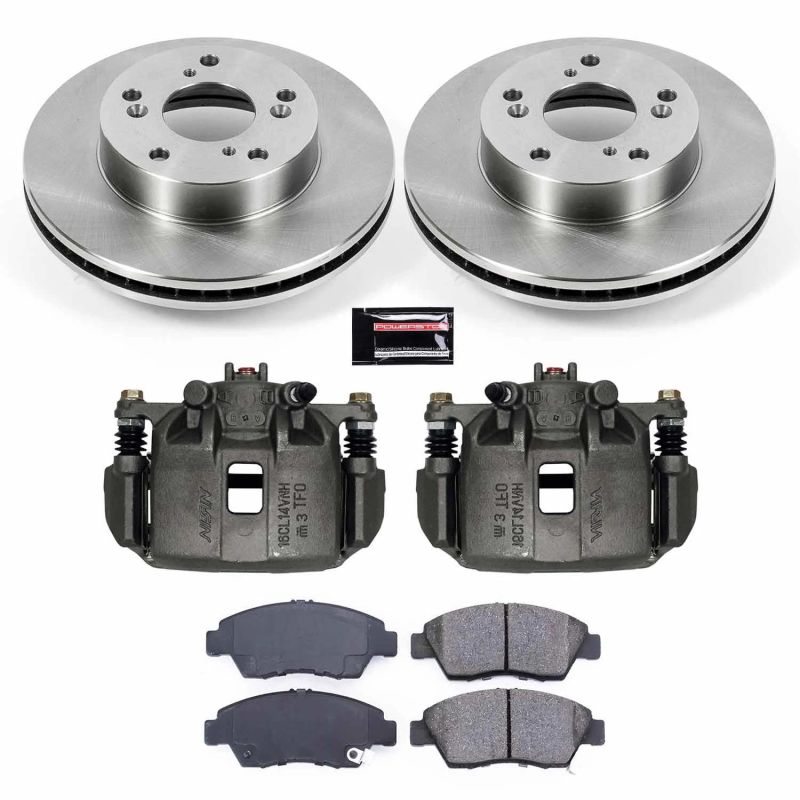 PowerStop PSB Autospecialty Kit w/Cals Brakes, Rotors & Pads Brake Kits - OE main image