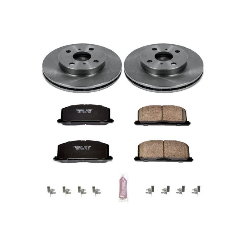 PowerStop PSB Autospecialty Kit Brakes, Rotors & Pads Brake Kits - OE main image