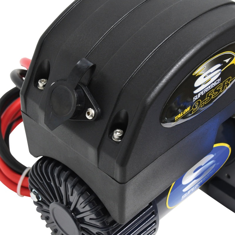 Superwinch 9500 LBS 12 VDC 3/8/in x 80ft Synthetic Rope Talon 9.5SR Winch 1695201