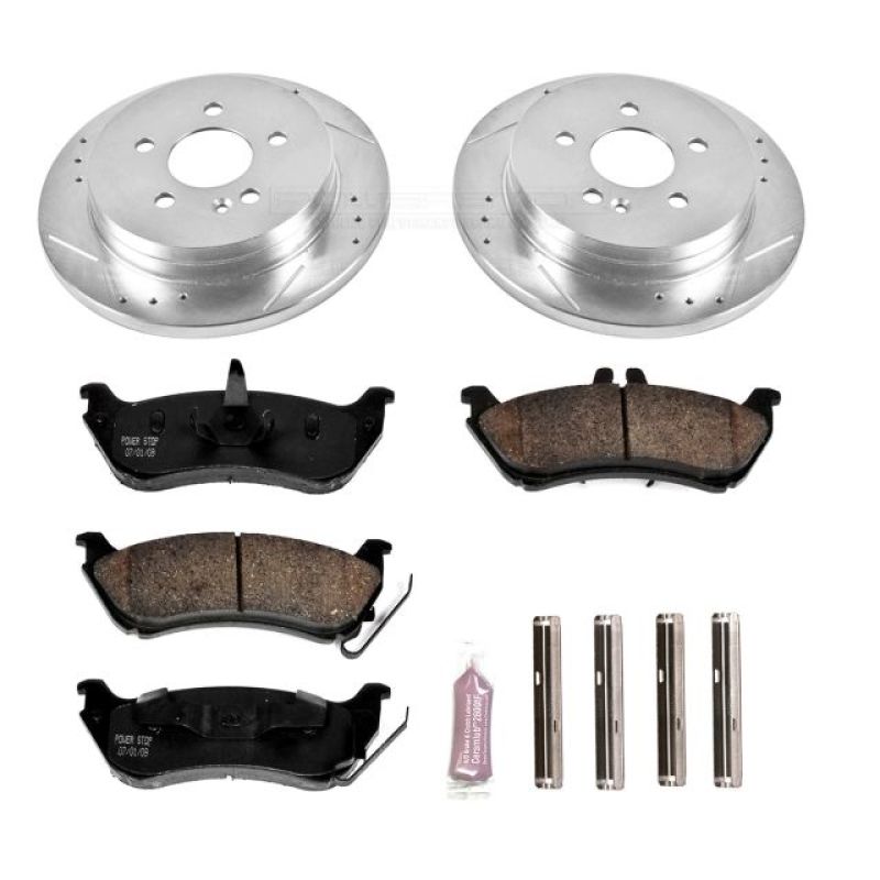 PowerStop PSB Z23 Evolution Kit Brakes, Rotors & Pads Brake Kits - Performance D&S main image