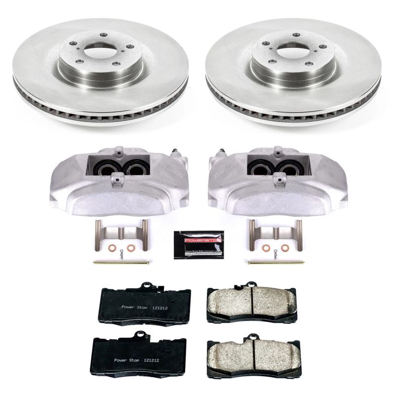 PowerStop PSB Autospecialty Kit w/Cals Brakes, Rotors & Pads Brake Kits - OE main image