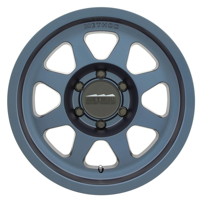 Method MR701 17x9 -12mm Offset 6x5.5 106.25mm CB Bahia Blue Wheel MR70179060612N