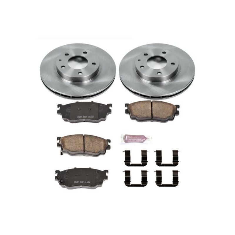 PowerStop PSB Autospecialty Kit Brakes, Rotors & Pads Brake Kits - OE main image