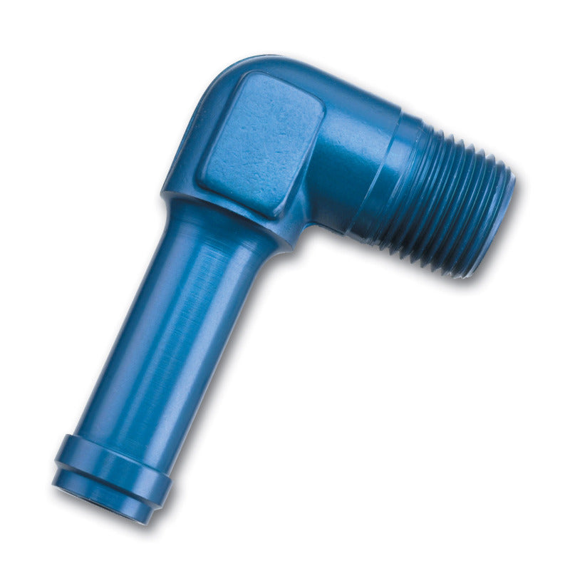 Russell -6 AN 90° Pipe To Tube (Blue Finish)