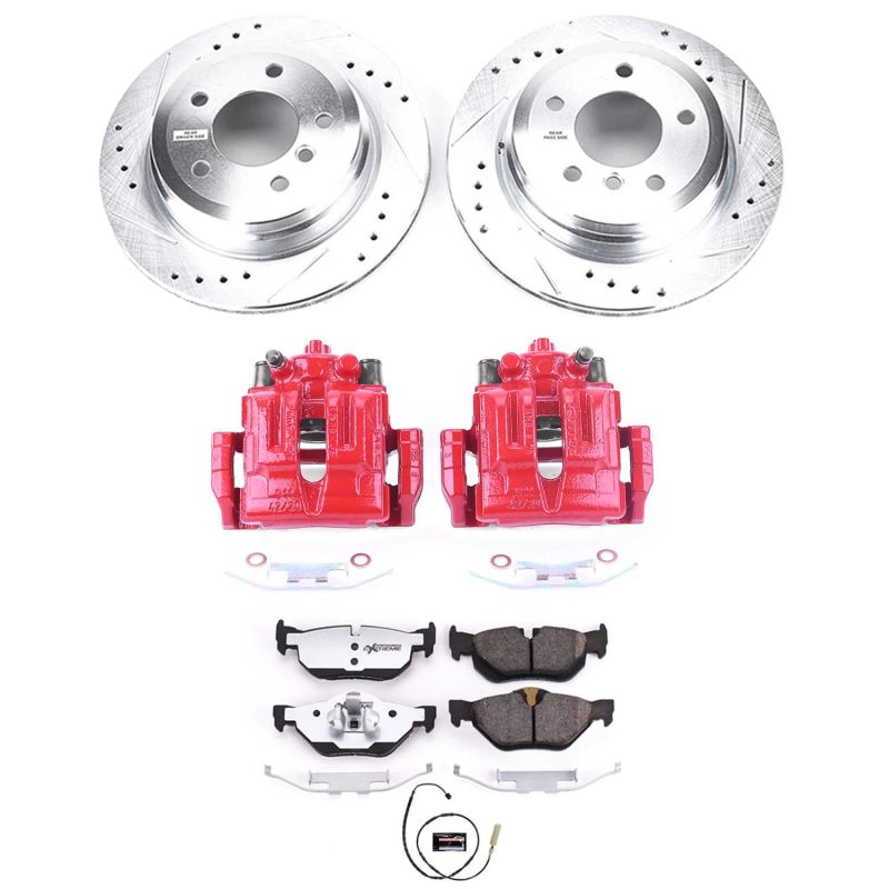 PowerStop PSB Z26 Street Kit w/Cals Brakes, Rotors & Pads Brake Kits - Performance D&S main image