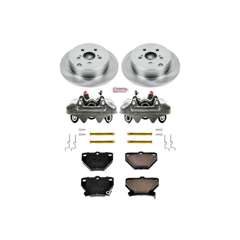 PowerStop PSB Autospecialty Kit w/Cals Brakes, Rotors & Pads Brake Kits - OE main image