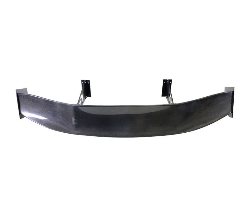 NRG Carbon Fiber Spoiler - Universal (69in.) w/NRG Logo / Stand Cut Out / Large Side Plate CARB-A691NRG