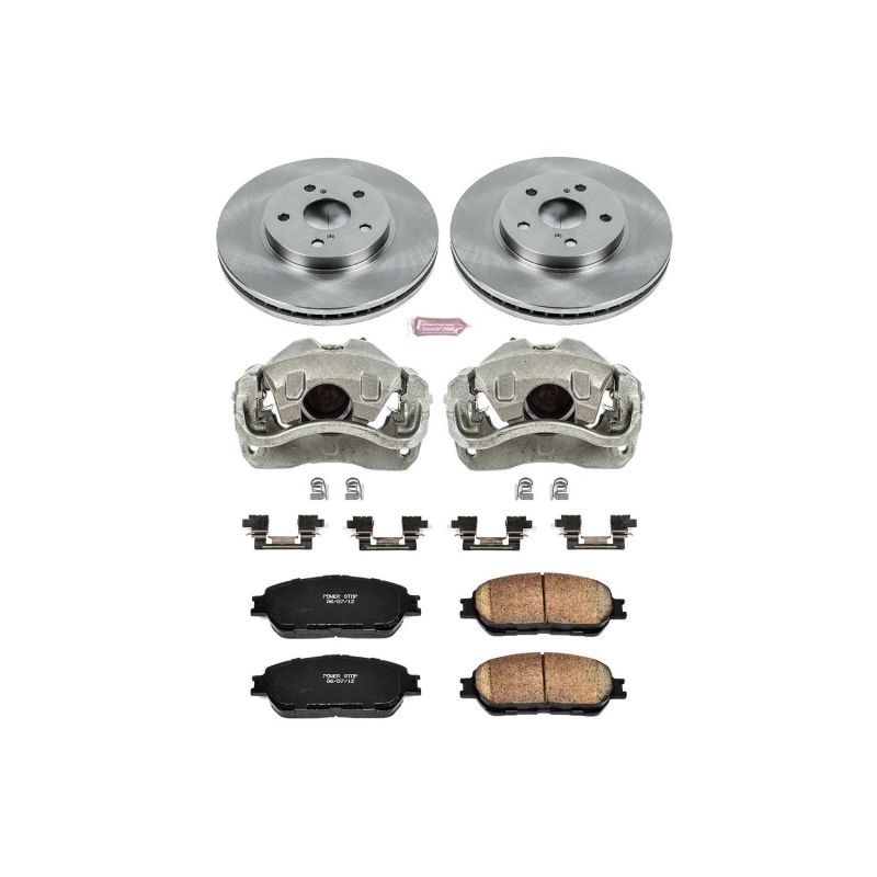 PowerStop PSB Autospecialty Kit w/Cals Brakes, Rotors & Pads Brake Kits - OE main image