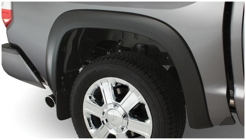 Bushwacker 14-18 Toyota Tundra Fleetside OE Style Flares 2pc 66.7/78.7/97.6in Bed - Black 30038-02 Main Image